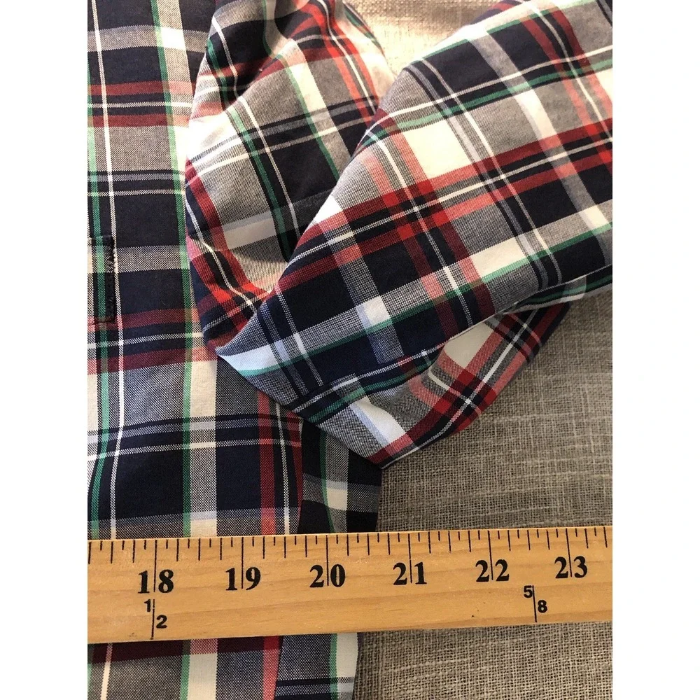 Brooks Brothers Blazer 40S Blue Check 346 Madison Fit Cotton Suit Coat Jacket